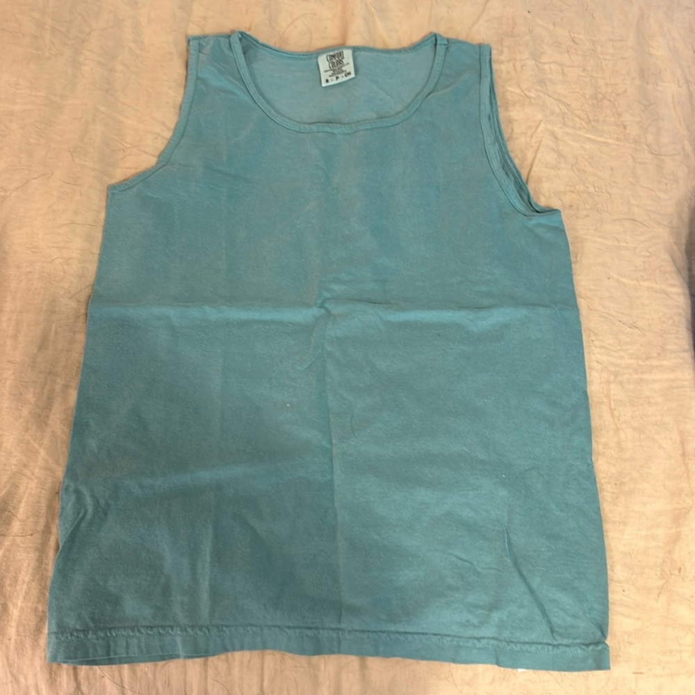 Comfort colors tank - teal